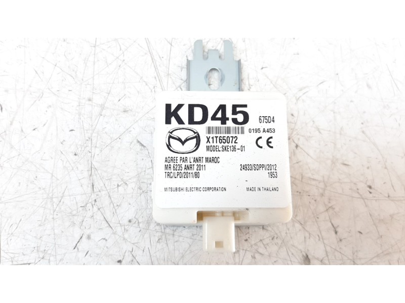 Recambio de modulo electronico para mazda cx-5 2.2 turbodiesel cat referencia OEM IAM KD45675D4  