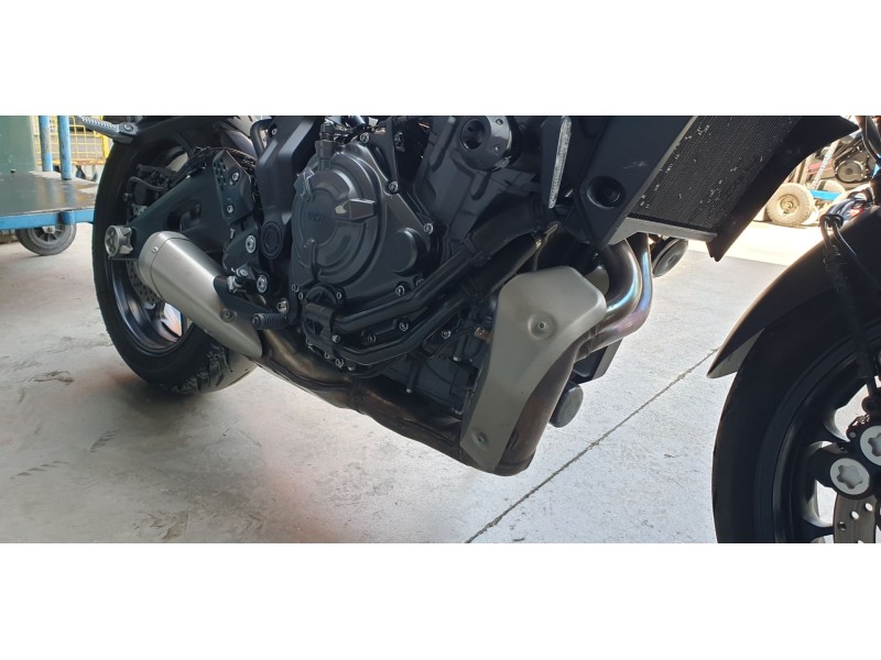 Recambio de tubo escape completo para yamaha mt -07 referencia OEM IAM BAT1471000  