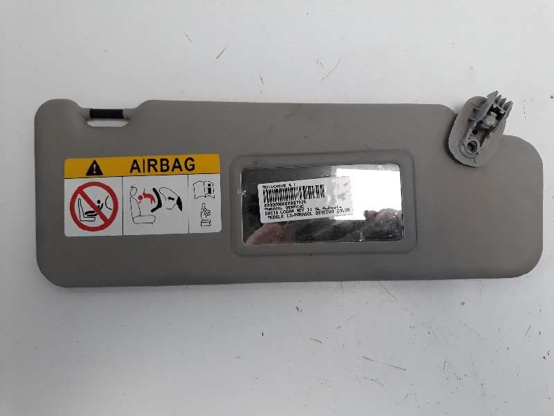 Recambio de parasol derecho para dacia logan mcv ii sl audacia referencia OEM IAM   