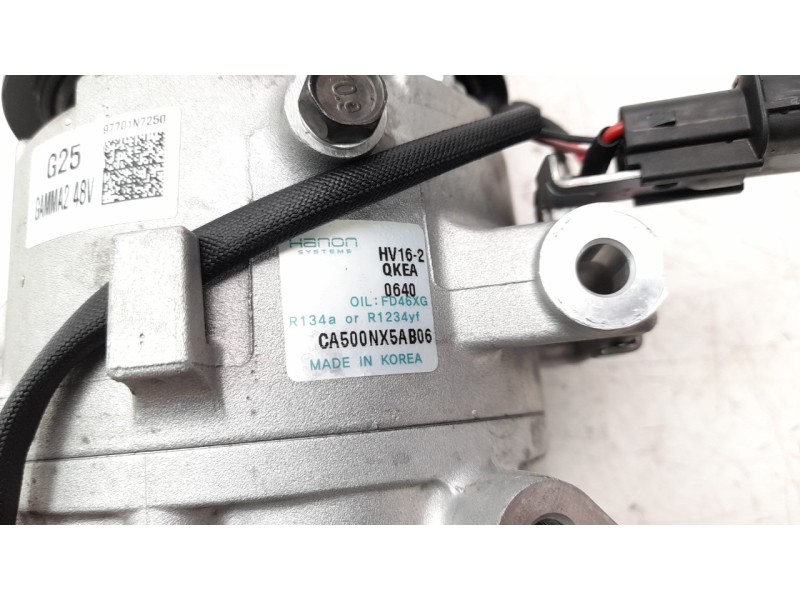 Recambio de compresor aire acondicionado para kia sportage 1.6 gdi cat referencia OEM IAM 97701N7250  