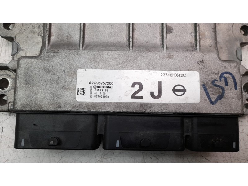 Recambio de centralita motor uce para nissan qashqai (j11) 1.2 16v cat referencia OEM IAM 23710HX42C  