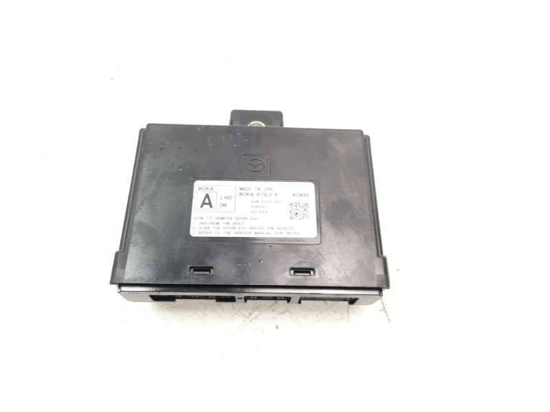 Recambio de modulo confort para mazda 3 sedán (bp) referencia OEM IAM BCKA675LOE  