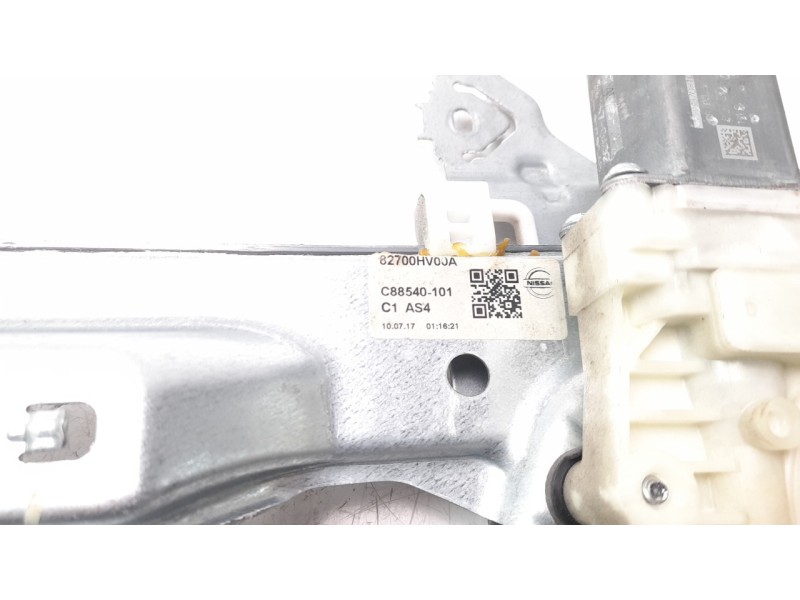 Recambio de elevalunas trasero derecho para nissan qashqai (j11) 1.2 16v cat referencia OEM IAM 82700HV00A  115240