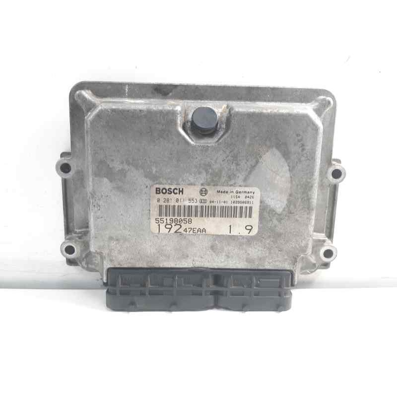 Recambio de centralita motor uce para fiat stilo (192) 1.9 jtd cat referencia OEM IAM 0281011553  