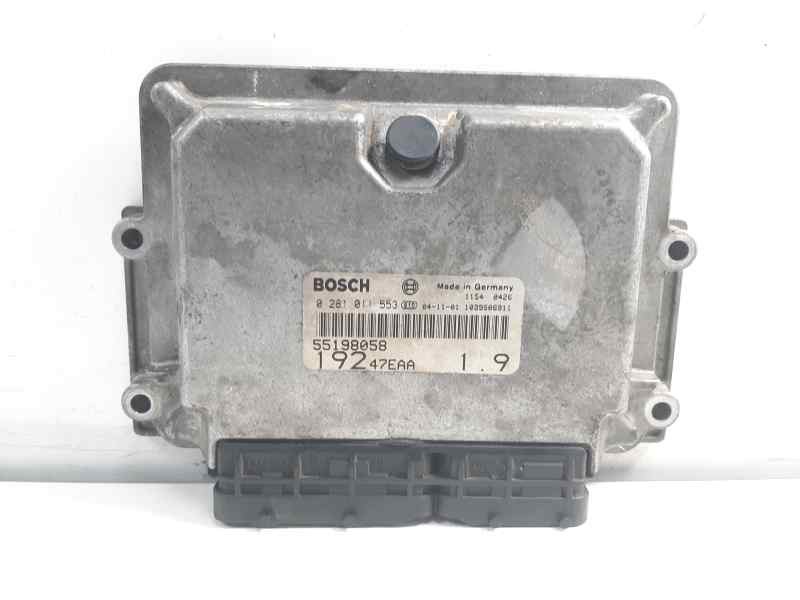 Recambio de centralita motor uce para fiat stilo (192) 1.9 jtd cat referencia OEM IAM 0281011553  