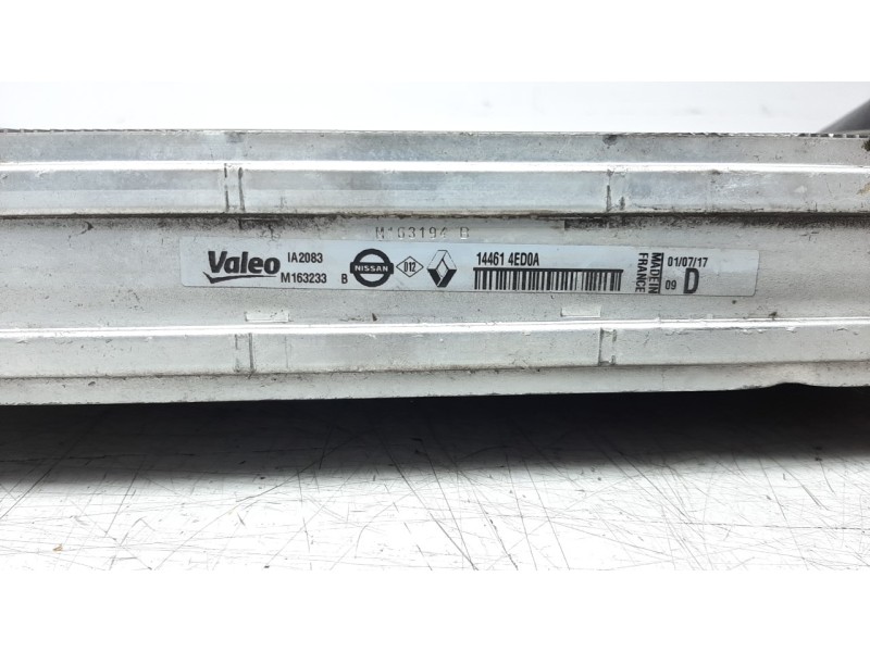 Recambio de intercooler para nissan qashqai (j11) 1.2 16v cat referencia OEM IAM 144614ED0A 30972 