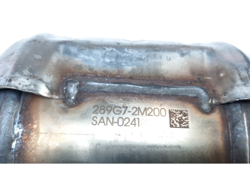 Recambio de catalizador para hyundai tucson classic blue referencia OEM IAM 289G72M200  