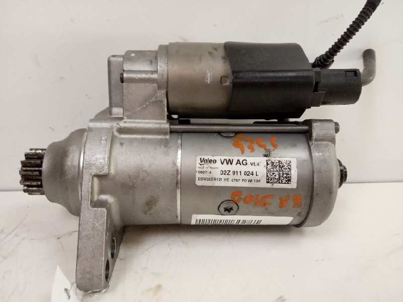 Recambio de motor arranque para volkswagen golf vii lim. advance bluemotion referencia OEM IAM 02Z911021K 254017 