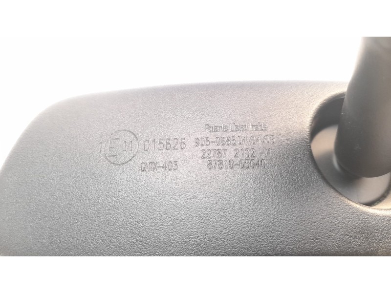 Recambio de espejo para toyota corolla verso (r1) 1.8 16v cat referencia OEM IAM 8781005040  