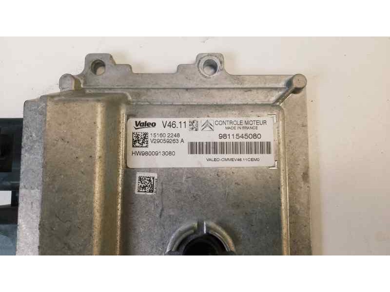Recambio de centralita motor uce para peugeot 208 style referencia OEM IAM 9811545080  
