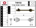 TRANSMISION DELANTERA IZQUIERDA 7711135204 7711135204 R1352