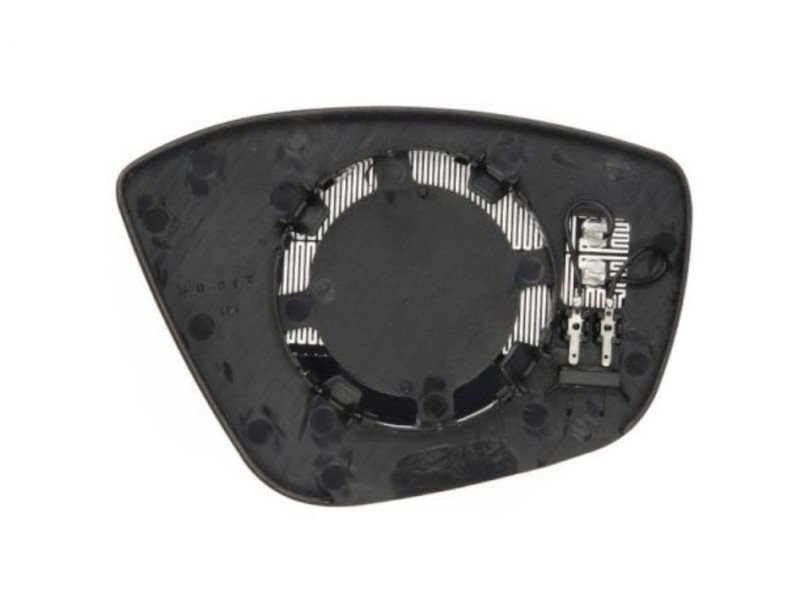 Recambio de cristal retrovisor izquierdo para peugeot 208 referencia OEM IAM 1607512180 1051742016 