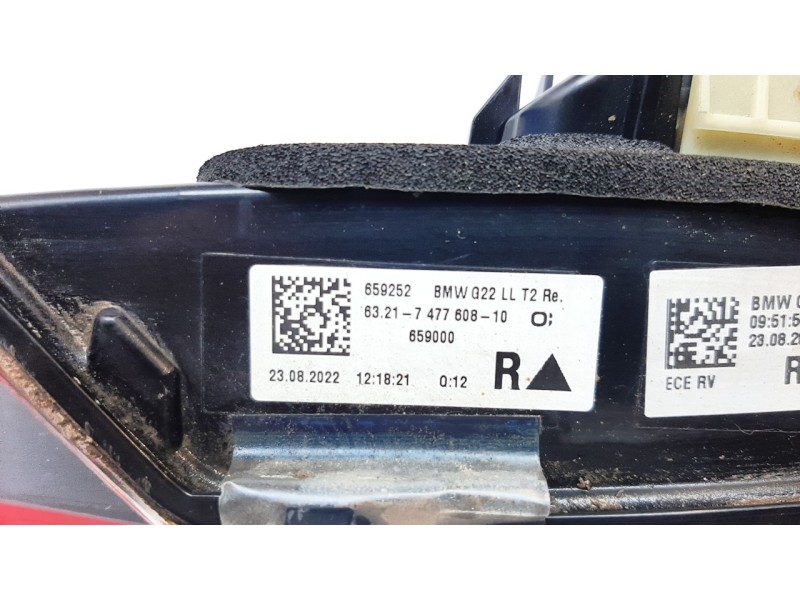 Recambio de piloto trasero derecho interior para bmw serie s4 coupe (g22) (2020- ...) m440d xdrive referencia OEM IAM 6321747760