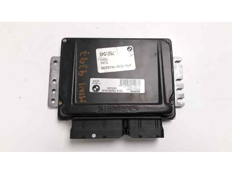 Recambio de centralita motor uce para mini mini (r50,r53) 1.6 16v cat referencia OEM IAM 12147520019 S118012001L 