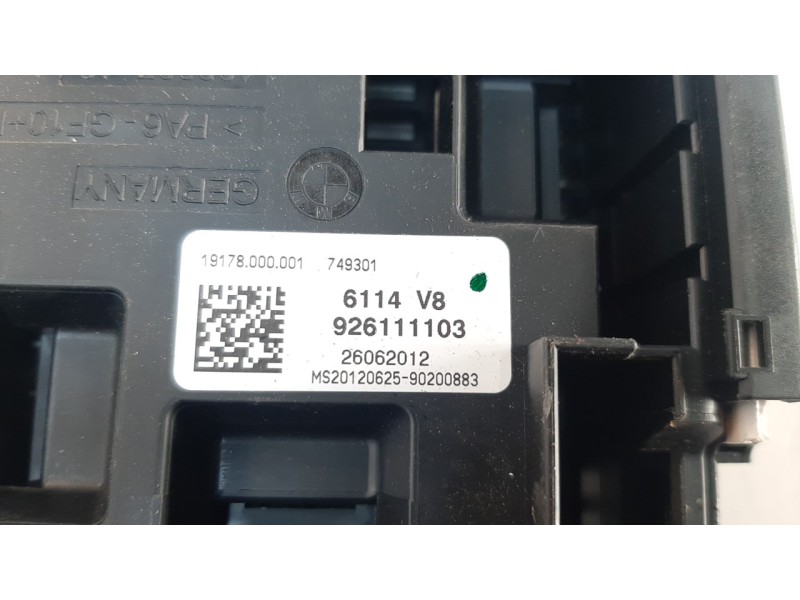 Recambio de caja reles / fusibles para bmw serie 3 lim. (f30) 2.0 turbodiesel referencia OEM IAM 938907001  