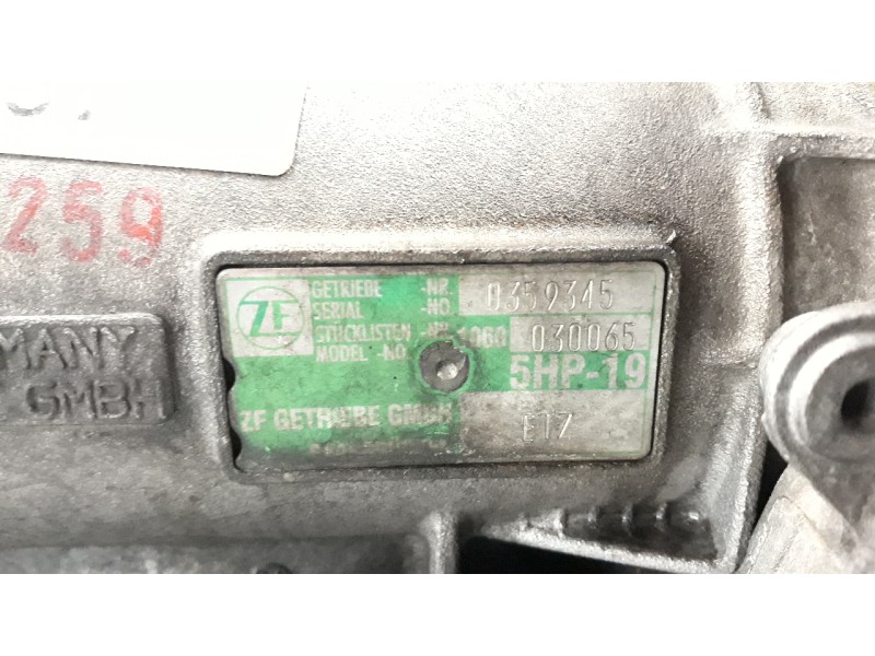Recambio de caja cambios para audi a6 berlina (4b2) 2.5 v6 24v tdi referencia OEM IAM 5HP19FL  