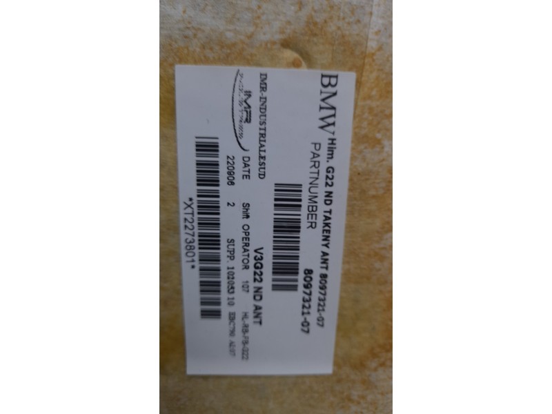 Recambio de techo interior para bmw serie s4 coupe (g22) (2020- ...) m440d xdrive referencia OEM IAM 809732107  