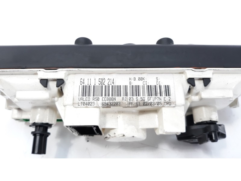 Recambio de mando calefaccion / aire acondicionado para mini mini (r50,r53) one referencia OEM IAM 64111502214  