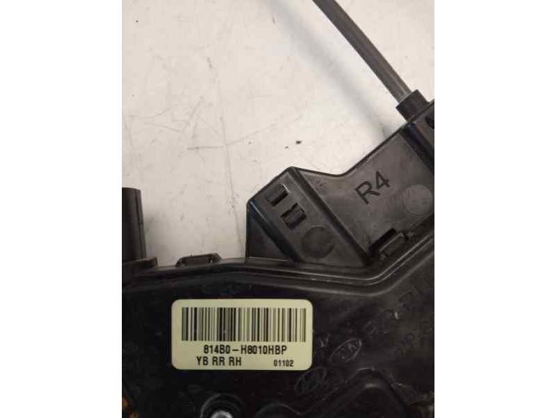 Recambio de cerradura puerta trasera derecha para kia rio (yb) concept referencia OEM IAM 814B0H8010HBP YBRRRH 