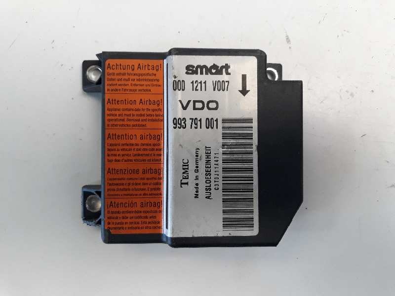 Recambio de centralita airbag para smart coupe passion referencia OEM IAM 0001211V007 993791001 
