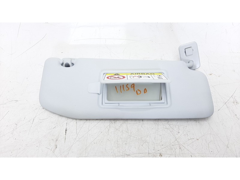 Recambio de parasol derecho para peugeot 2008 (--.2013) 1.6 blue-hdi fap referencia OEM IAM 1619396180  