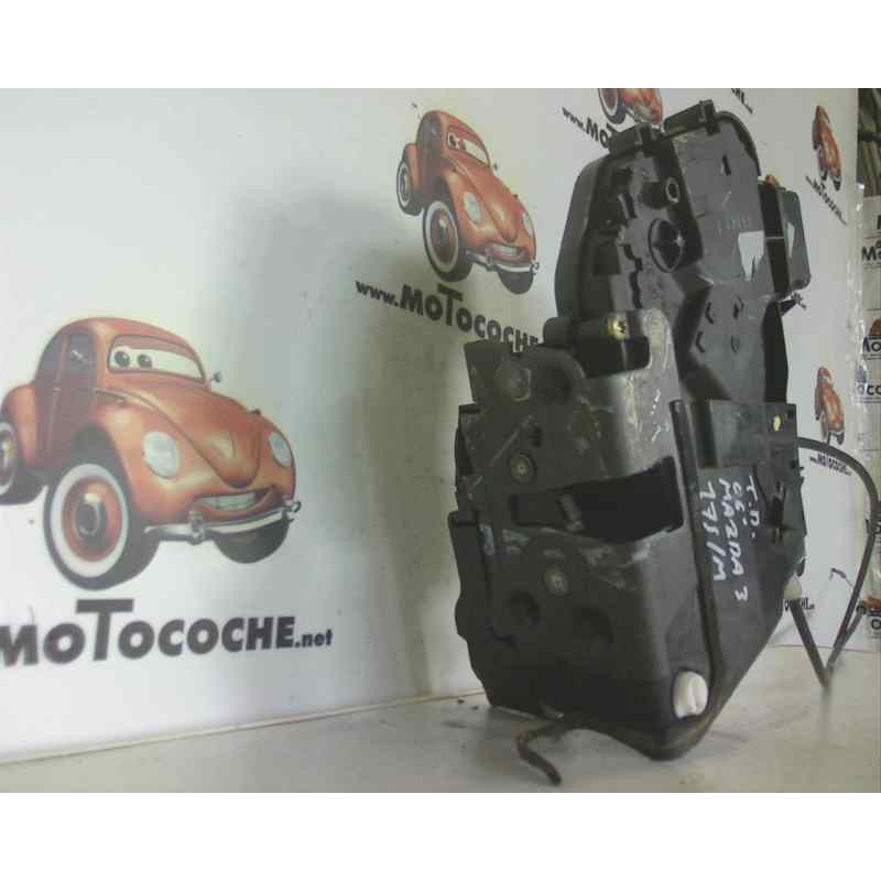 Recambio de cerradura puerta trasera derecha para mazda 3 berlina (bk) 2.0 16v cat referencia OEM IAM   