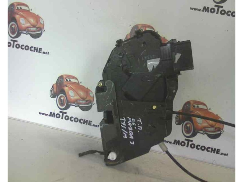 Recambio de cerradura puerta trasera derecha para mazda 3 berlina (bk) 2.0 16v cat referencia OEM IAM   