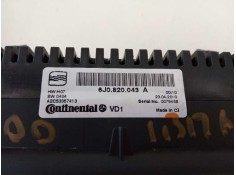 Recambio de mando climatizador para seat ibiza (6j5) sport referencia OEM IAM 6J0820043A A2C53357413  2