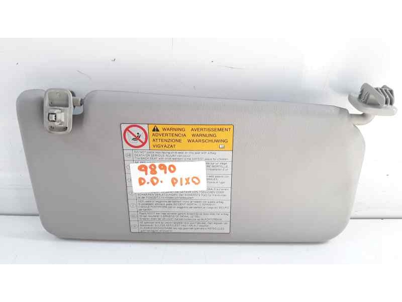 Recambio de parasol derecho para nissan pixo (uao) acenta referencia OEM IAM 964004A00E  