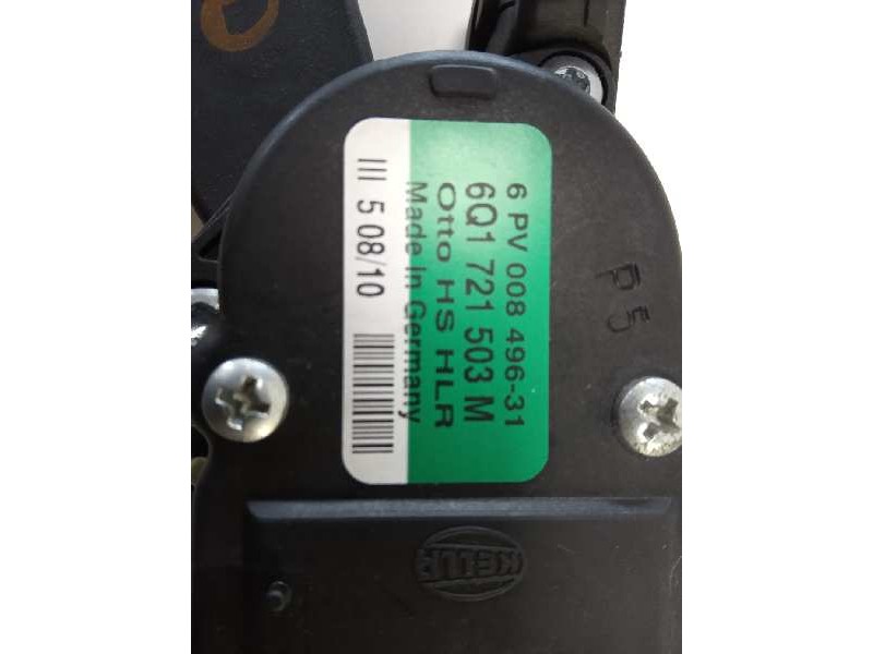 Recambio de potenciometro pedal para seat ibiza (6j5) sport referencia OEM IAM 6Q1721503M  
