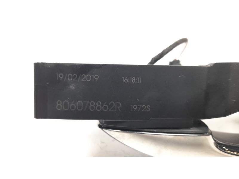 Recambio de maneta exterior trasera izquierda para renault megane iv grandtour referencia OEM IAM 806078862R  