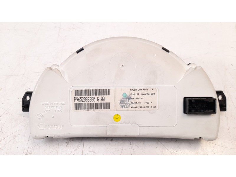 Recambio de cuadro instrumentos para citroen c3 1.4 hdi referencia OEM IAM 9652008280  