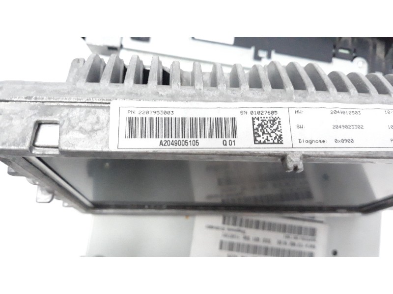 Recambio de sistema navegacion gps para mercedes-benz clase c (w204) lim. 2.1 cdi cat referencia OEM IAM 2049000208 2049005105 