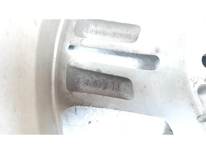 Recambio de llanta para hyundai kona 1.0 tgdi cat referencia OEM IAM 52910J9100  