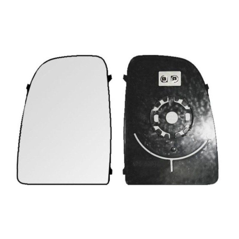 Recambio de cristal retrovisor izquierdo para fiat ducato caja abierta 35 (06.2006 =>) referencia OEM IAM 71748244 1050953016 FT
