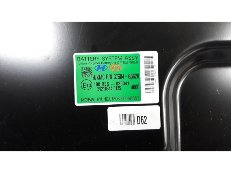 Recambio de bateria para kia niro referencia OEM IAM 37504G5620 37503G5AS0 