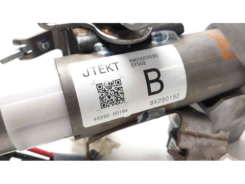 Recambio de columna direccion para toyota yaris hybrid active referencia OEM IAM 452500D194  