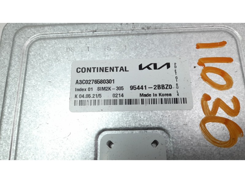Recambio de centralita cambio automatico para kia niro referencia OEM IAM 954412BBZ0  
