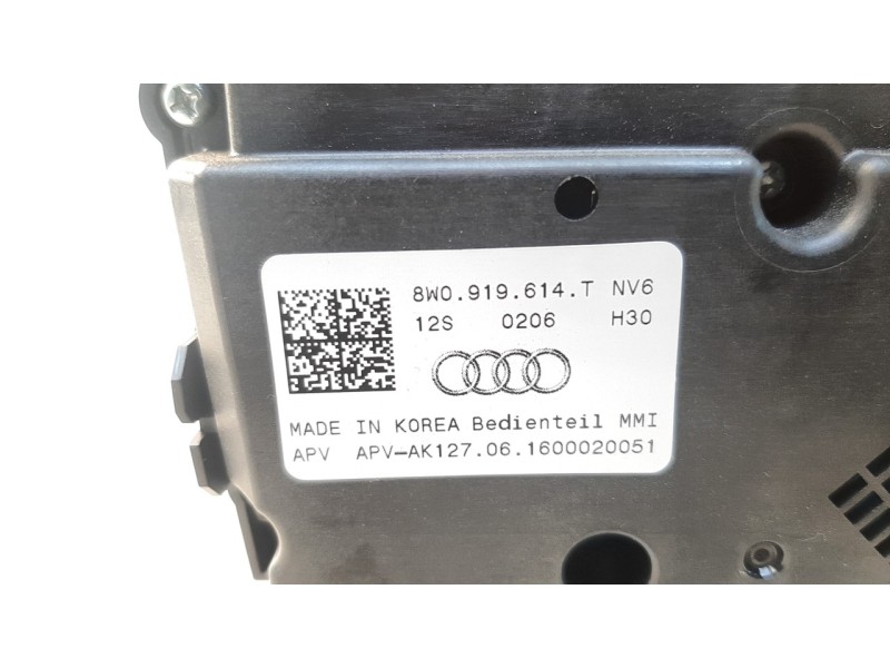Recambio de mando control radio para audi a4 avant (8w5) básico referencia OEM IAM 8W0919614T  