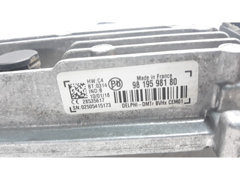 Recambio de modulo electronico para citroen c4 picasso 1.2 12v e-thp / puretech referencia OEM IAM 9819598180  