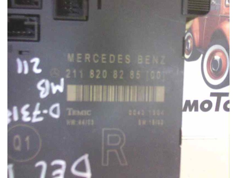 Recambio de modulo confort para mercedes-benz clase e (w211) berlina e 270 cdi (211.016) referencia OEM IAM 2118208285 00401304 