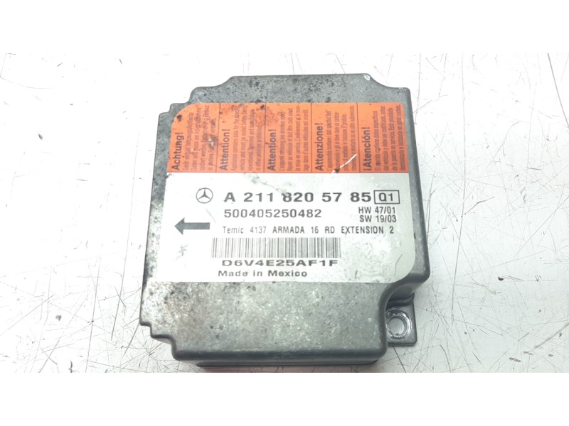 Recambio de kit airbag para mercedes-benz clase cls (w219) 350 (219.356) referencia OEM IAM 21986015029116  