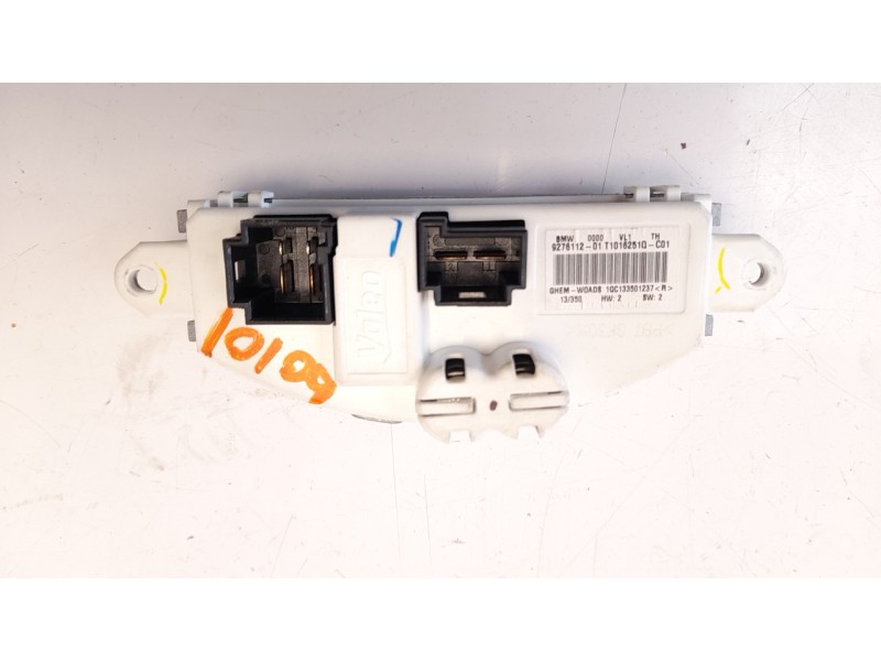 Recambio de resistencia calefaccion para bmw serie 1 lim. (f20) 116d referencia OEM IAM 927611201  