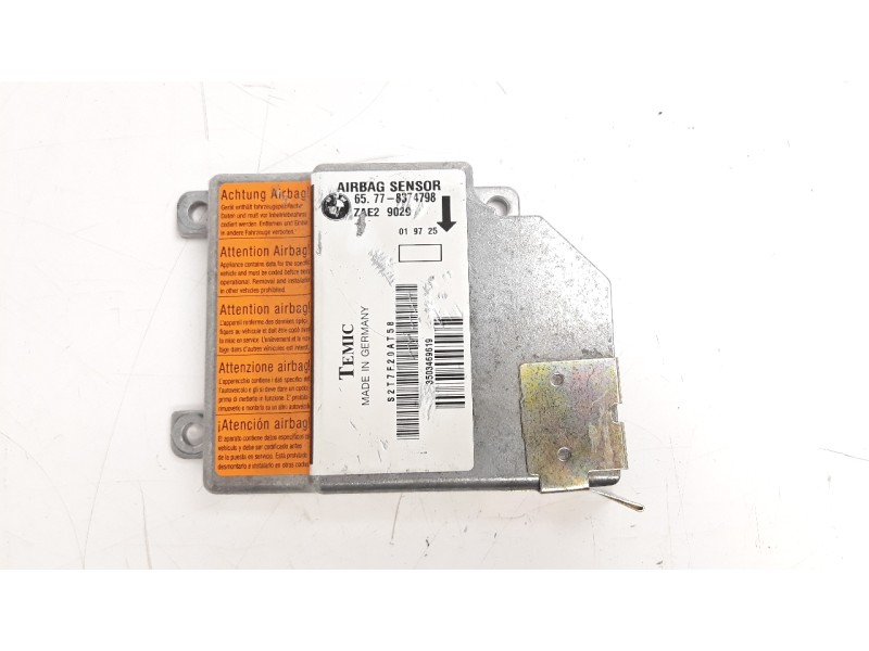 Recambio de centralita airbag para bmw serie 3 berlina (e36) 2.5 turbodiesel cat referencia OEM IAM 65778374798  