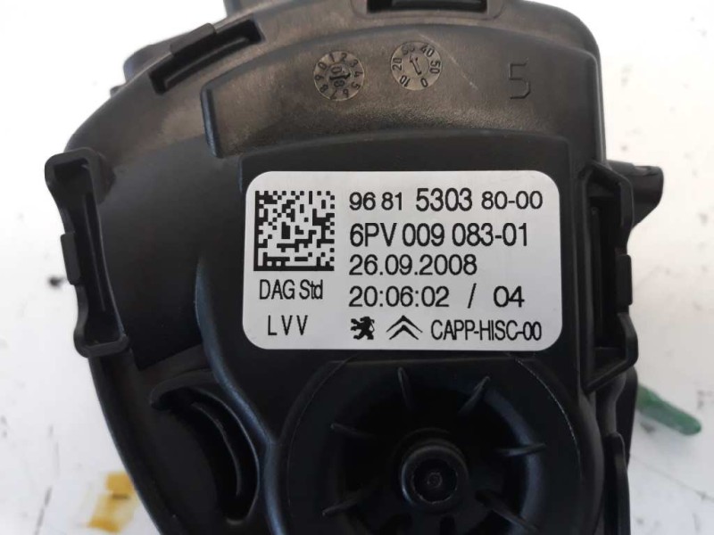 Recambio de potenciometro pedal para peugeot 308 sw urban referencia OEM IAM 9681530380 6PV009083 