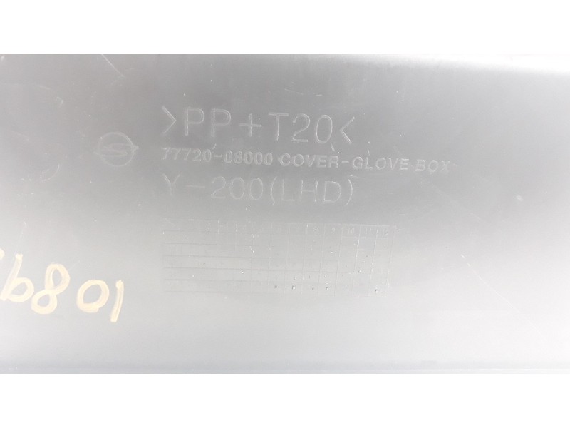 Recambio de guantera para ssangyong rexton w 2.0 td cat referencia OEM IAM 7772008000 7770008005 
