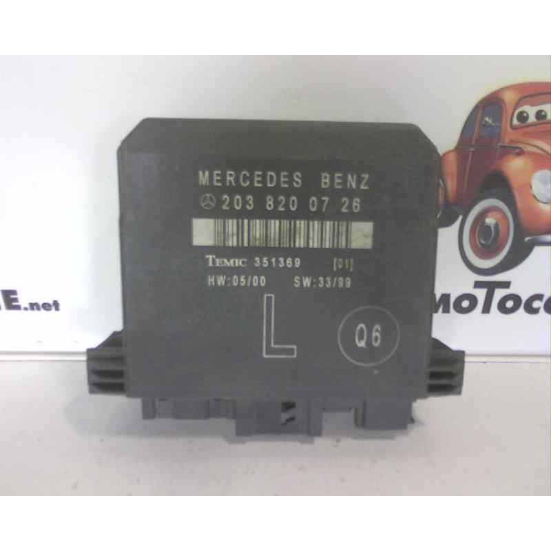 Recambio de modulo electronico para mercedes-benz clase c (w203) berlina 2.2 cdi cat referencia OEM IAM 2038200726 351369 