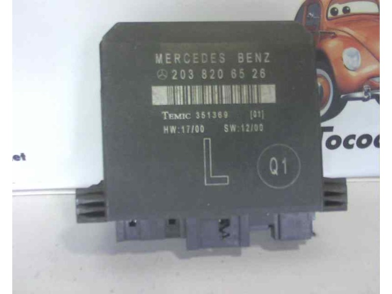 Recambio de modulo electronico para mercedes-benz clase c (w203) berlina 2.2 cdi cat referencia OEM IAM 2038206526 351369 