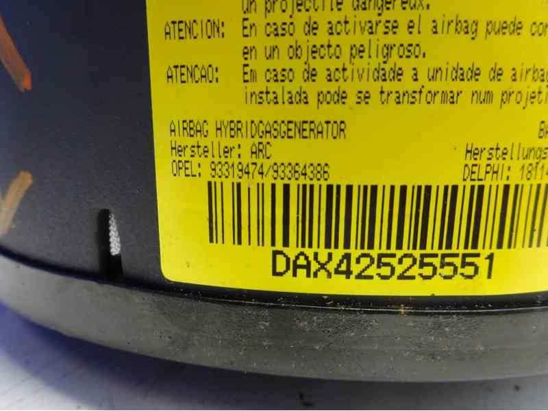 Recambio de airbag delantero izquierdo para opel meriva cosmo referencia OEM IAM 93319474 93364386 18114955