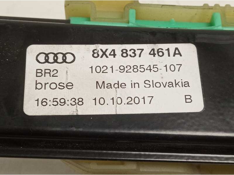Recambio de elevalunas delantero izquierdo para audi a1 sportback (8xf) attraction referencia OEM IAM 8X4837461A 106022719 